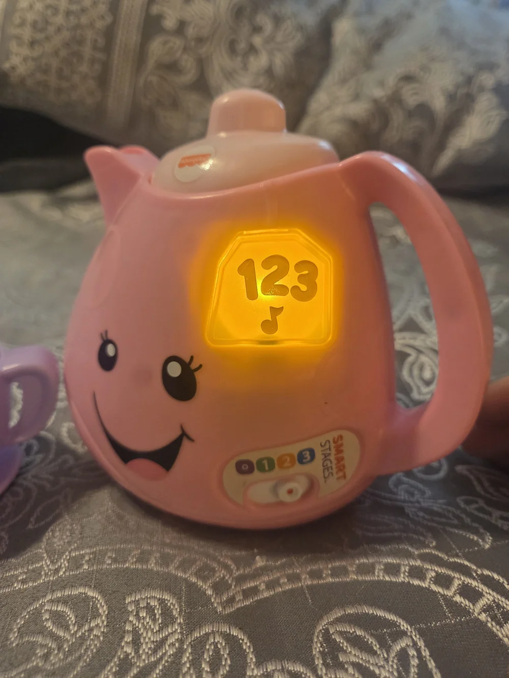 Fisher-Price Laugh & Learn Smart Stages Pink Teapot & 2 Cups Set